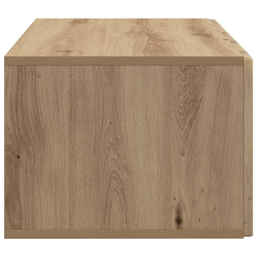 Væghængt TV-skab 59,5 x 41 x 30 cm Artisan-eg Konstrueret træ