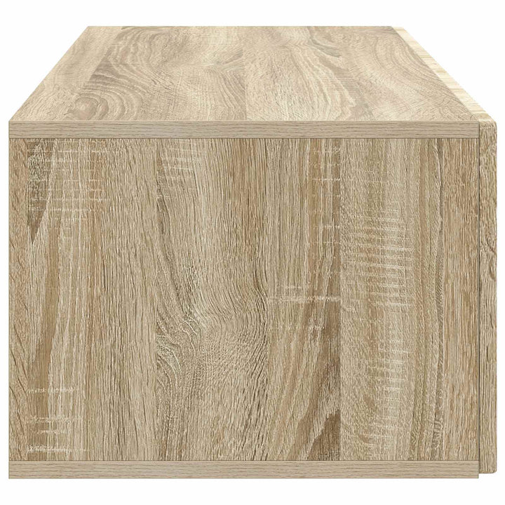 Væghængt TV-skab Sonoma-eg 78,5 x 41 x 30 cm Konstrueret træ