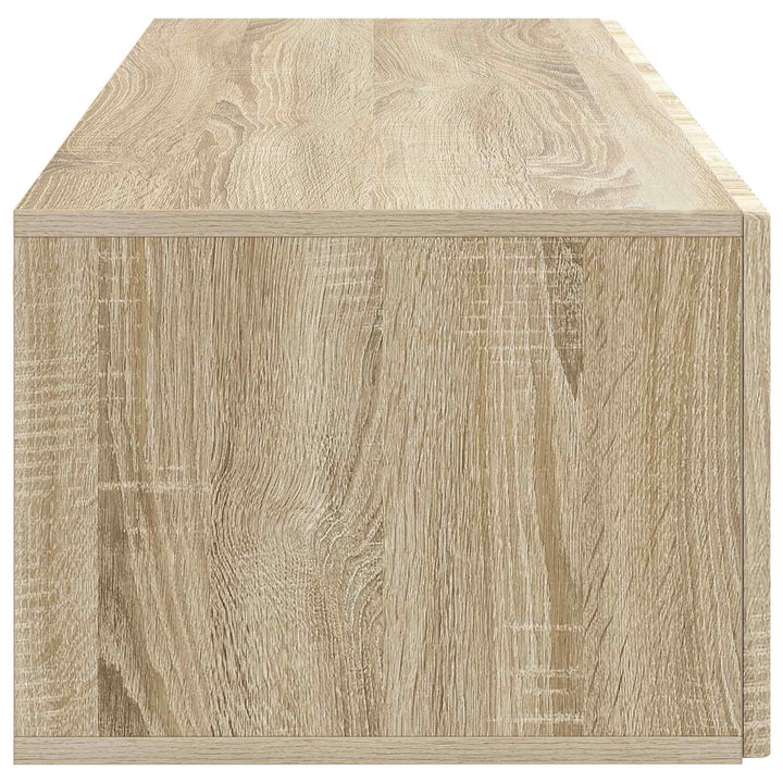 Væghængt TV-skab Sonoma-eg 98 x 41 x 30 cm Konstrueret træ