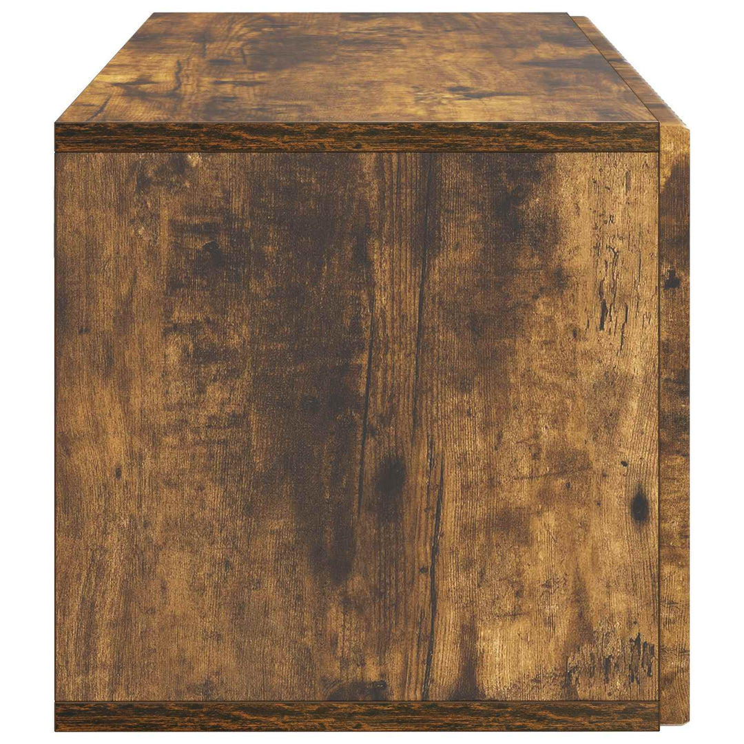 Væghængt TV-skab Røget eg 59,5 x 31 x 30 cm Konstrueret træ