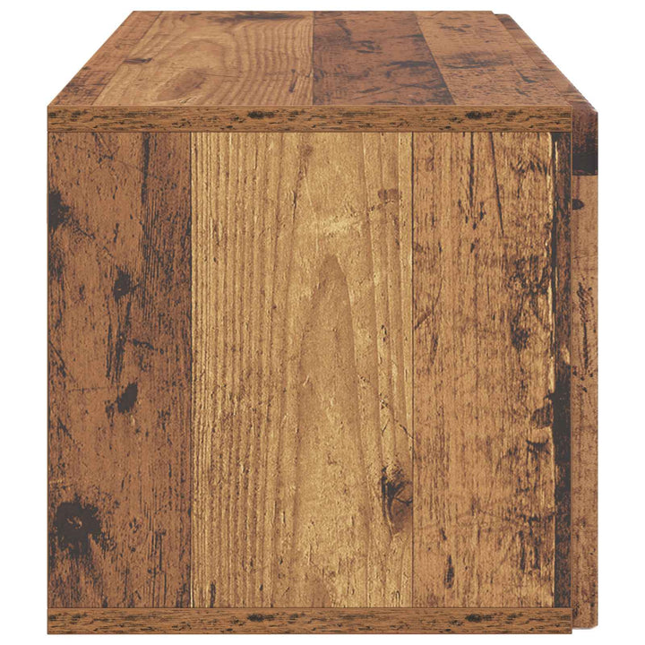 Væghængt TV-skab Gammelt træ 59,5 x 31 x 30 cm Konstrueret træ