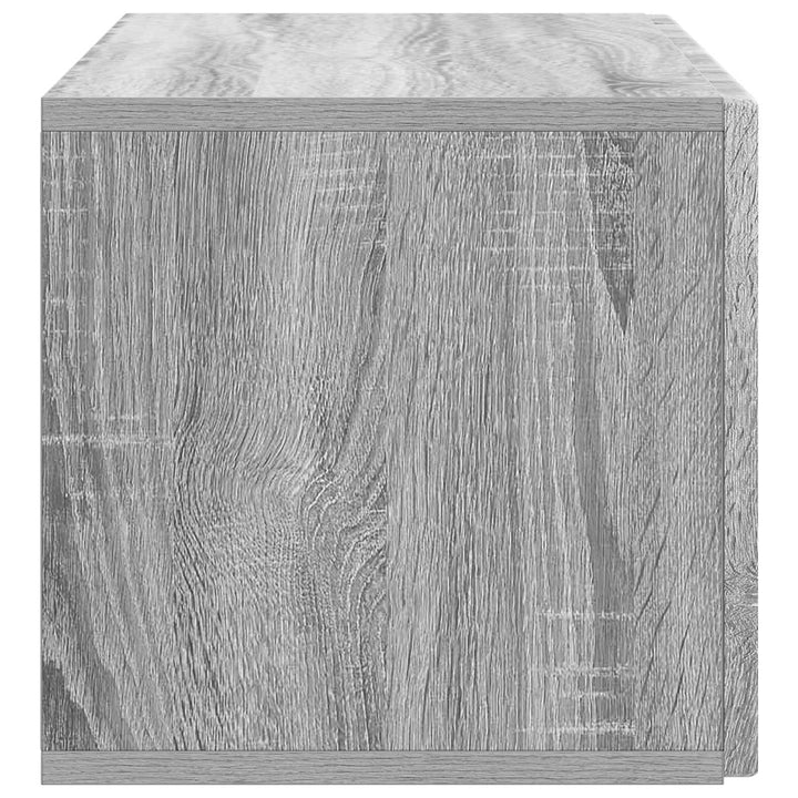 Væghængt TV-skab Vægmonteret Grå sonoma-eg 78,5 x 31 x 30 cm