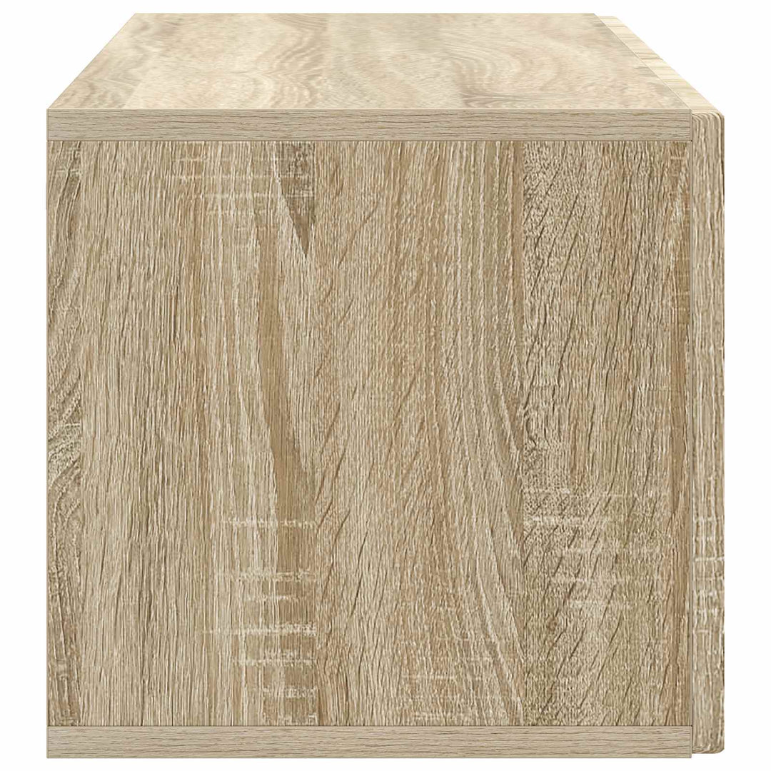 Væghængt TV-skab Sonoma-eg 98 x 31 x 30 cm Konstrueret træ