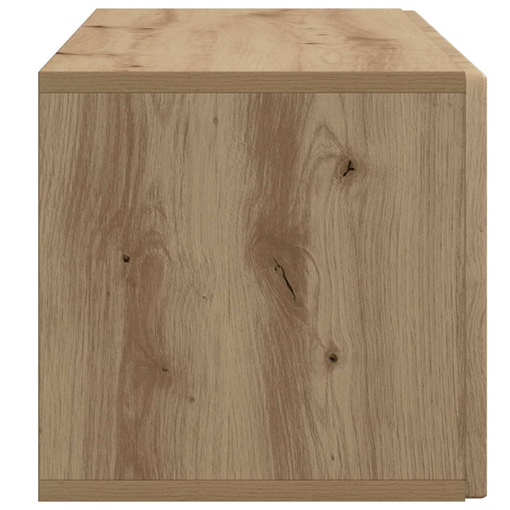 Væghængt TV-skab 98 x 31 x 30 cm Artisan-eg Konstrueret træ