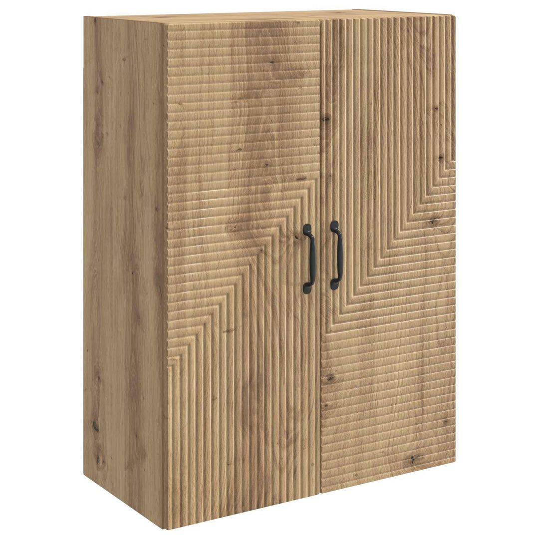 Vægmonteret skab Artisan-eg 66 x 34,5 x 90 cm Konstrueret træ