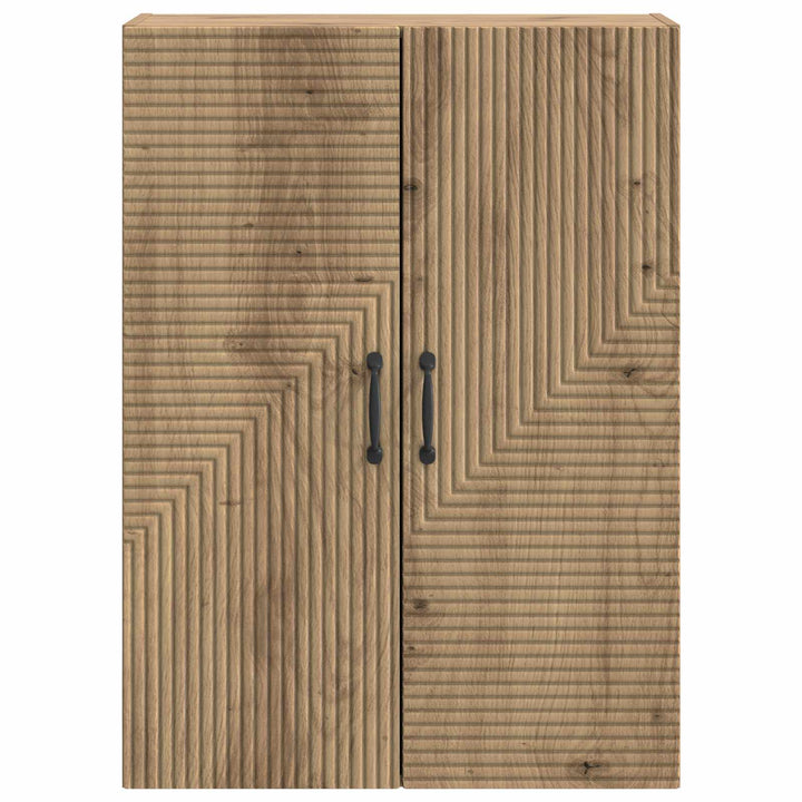 Vægmonteret skab Artisan-eg 66 x 34,5 x 90 cm Konstrueret træ