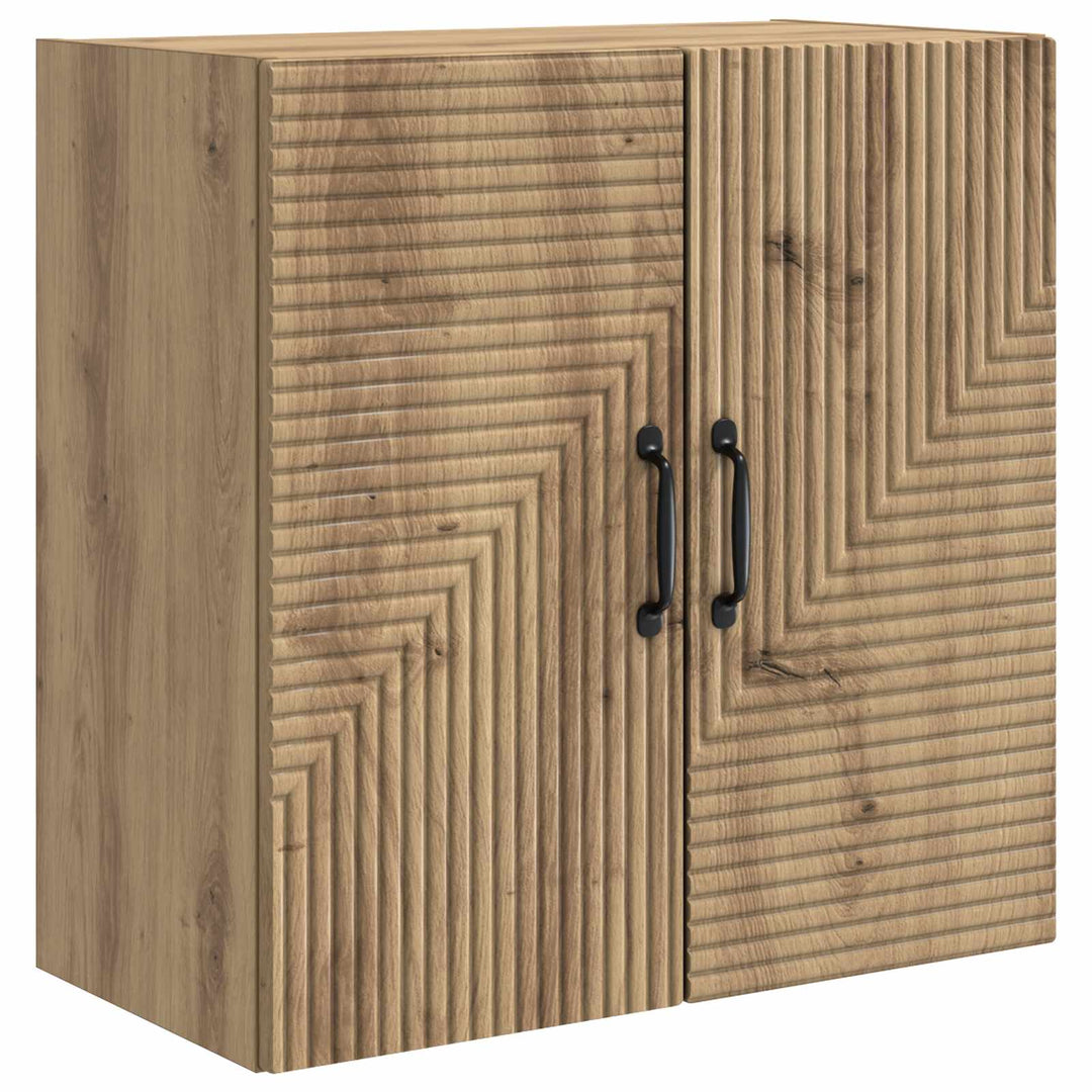 Vægmonteret skab Artisan-eg 59 x 31 x 60 cm Konstrueret træ