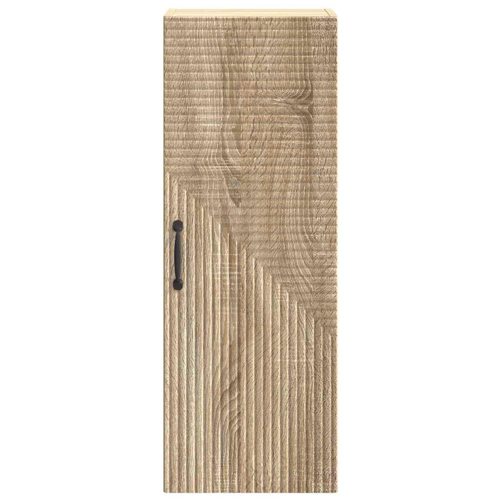 Vægmonteret skab Sonoma-eg 33 x 34,5 x 90 cm Konstrueret træ