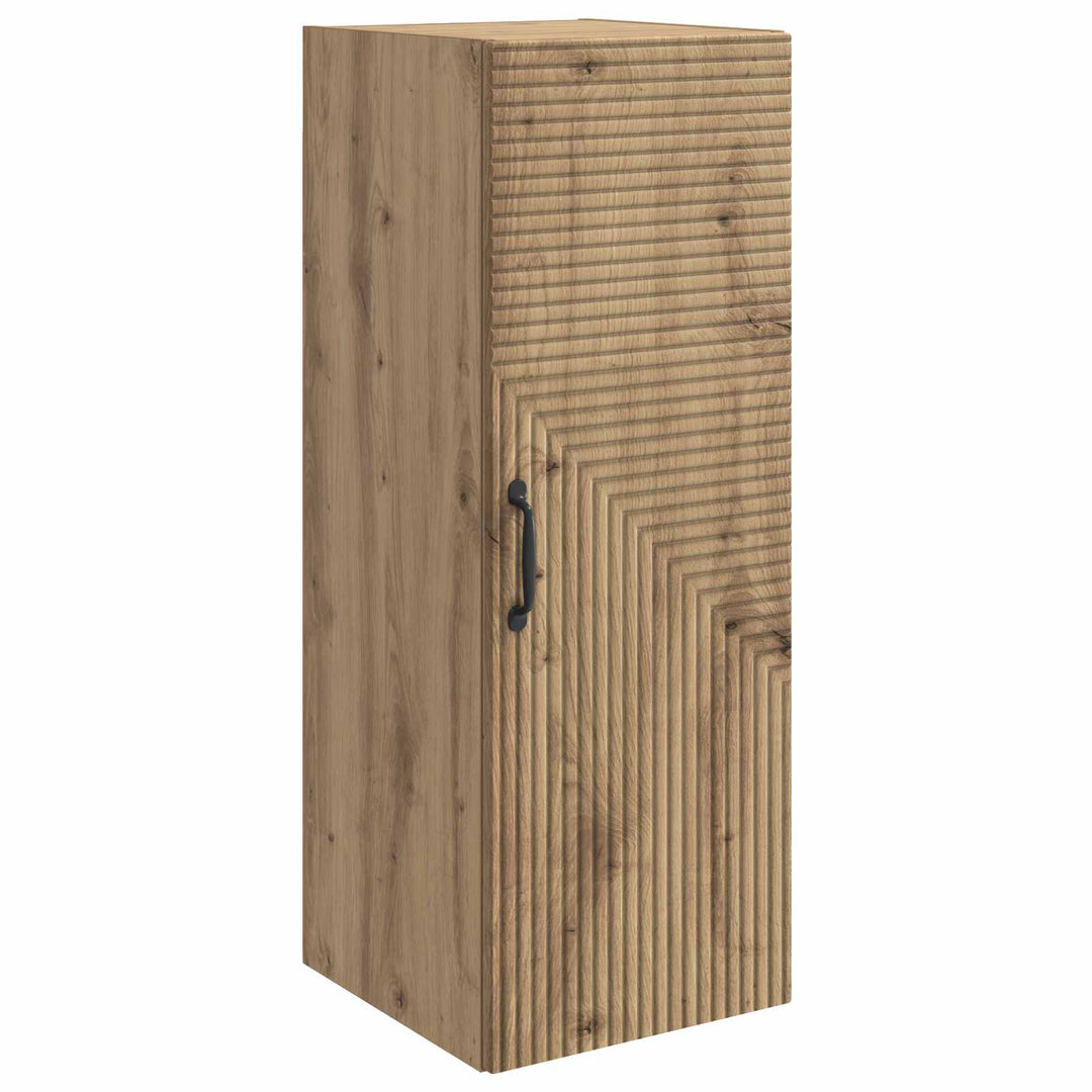 Vægmonteret skab Artisan-eg 33 x 34,5 x 90 cm Konstrueret træ