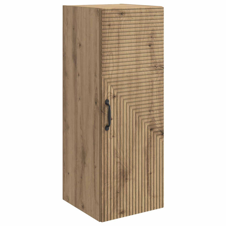 Vægmonteret skab Artisan-eg 33 x 34,5 x 90 cm Konstrueret træ