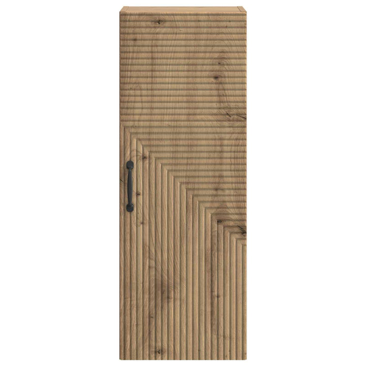 Vægmonteret skab Artisan-eg 33 x 34,5 x 90 cm Konstrueret træ