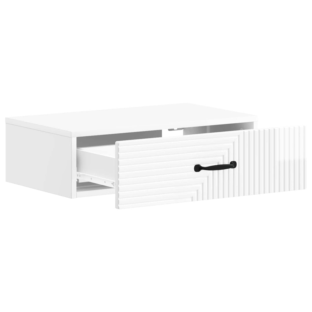 Væghængt Sideskab 59 x 34,5 x 17 cm Konstrueret træ