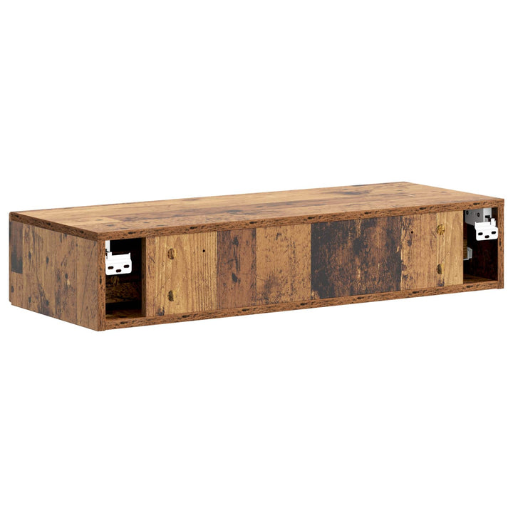 Væghængt Sideskab 87,5 x 34,5 x 17 cm Konstrueret træ