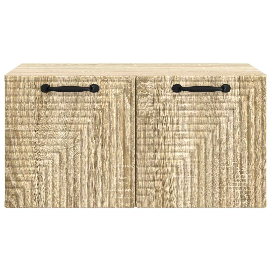 Væghængt TV-skab Sonoma-eg 59,5 x 41 x 30 cm Konstrueret træ