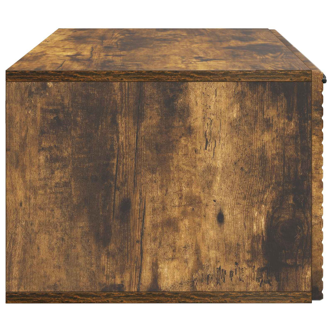 Væghængt TV-skab Røget eg 59,5 x 41 x 30 cm Konstrueret træ