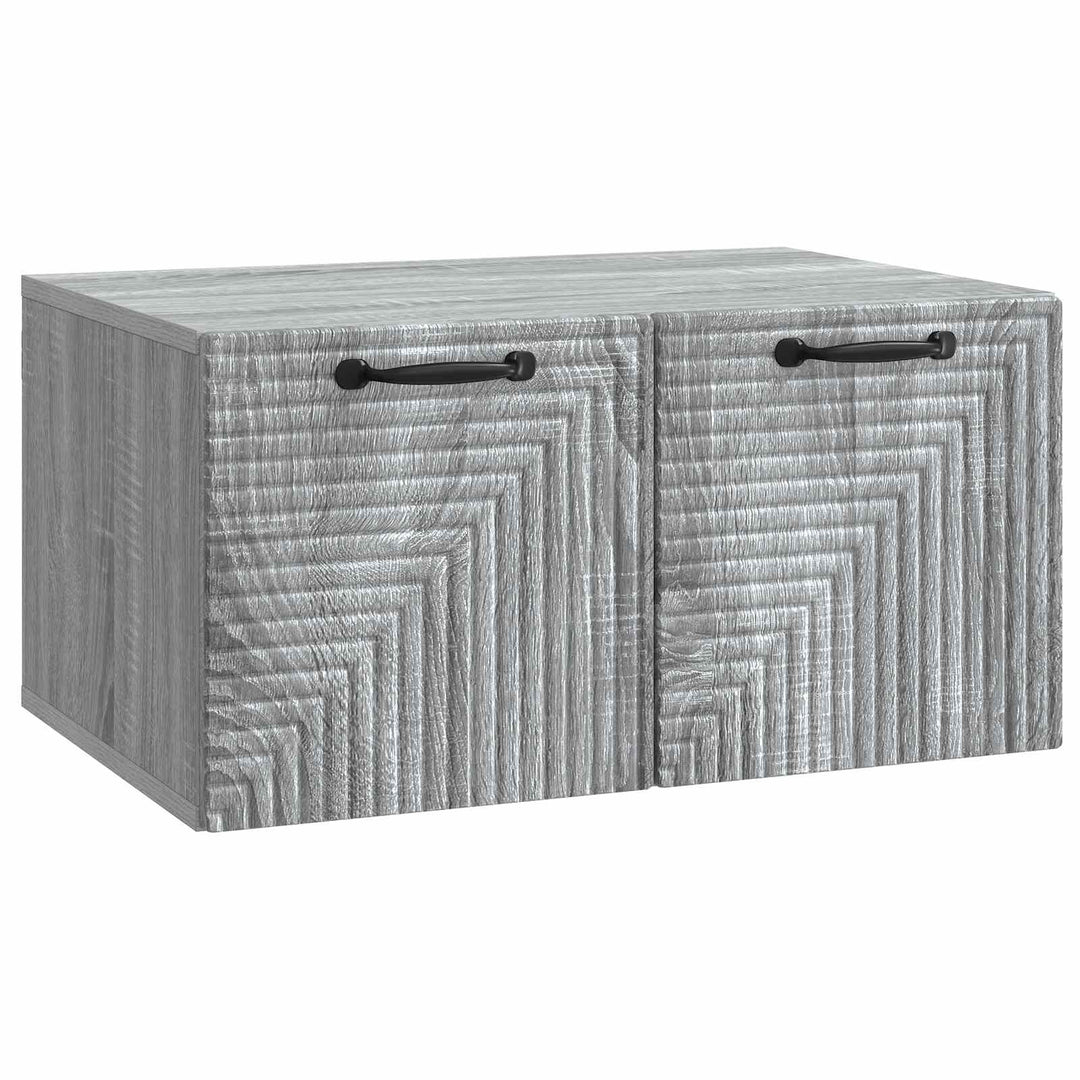 Væghængt TV-skab Vægmonteret Grå sonoma-eg 59,5 x 41 x 30 cm