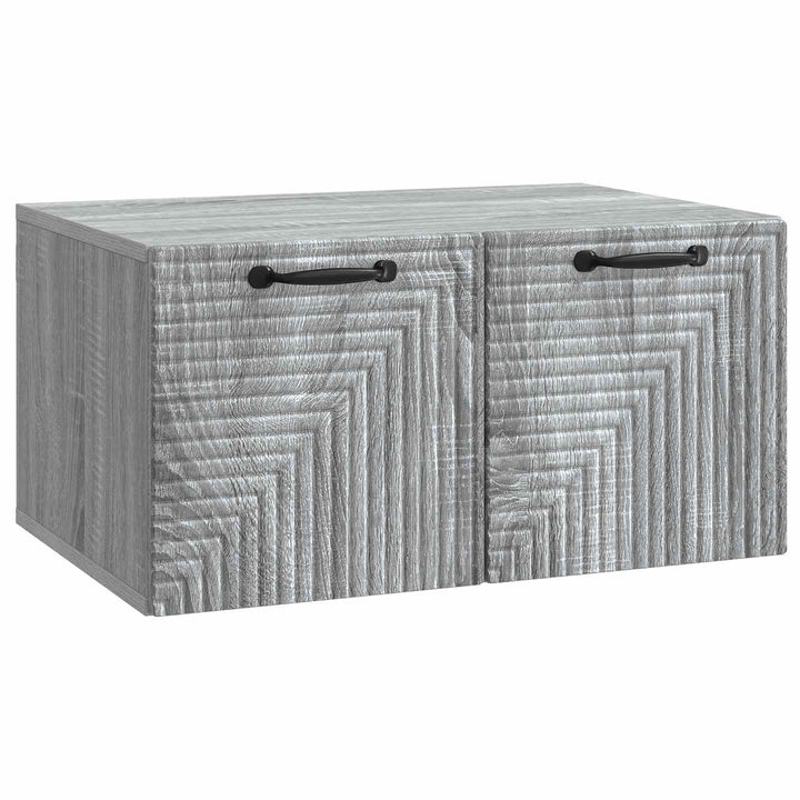 Væghængt TV-skab Vægmonteret Grå sonoma-eg 59,5 x 41 x 30 cm