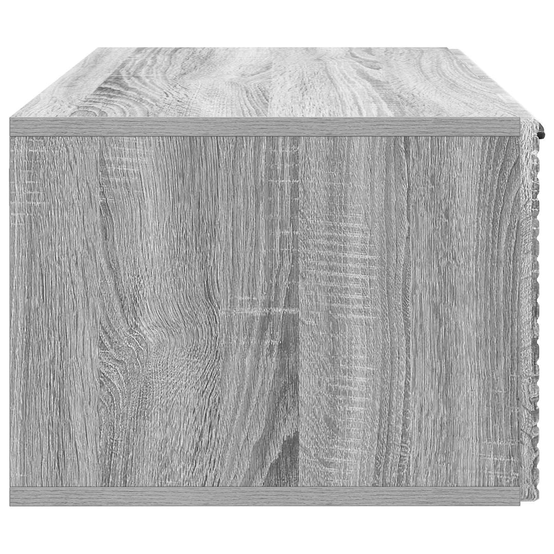 Væghængt TV-skab Vægmonteret Grå sonoma-eg 59,5 x 41 x 30 cm
