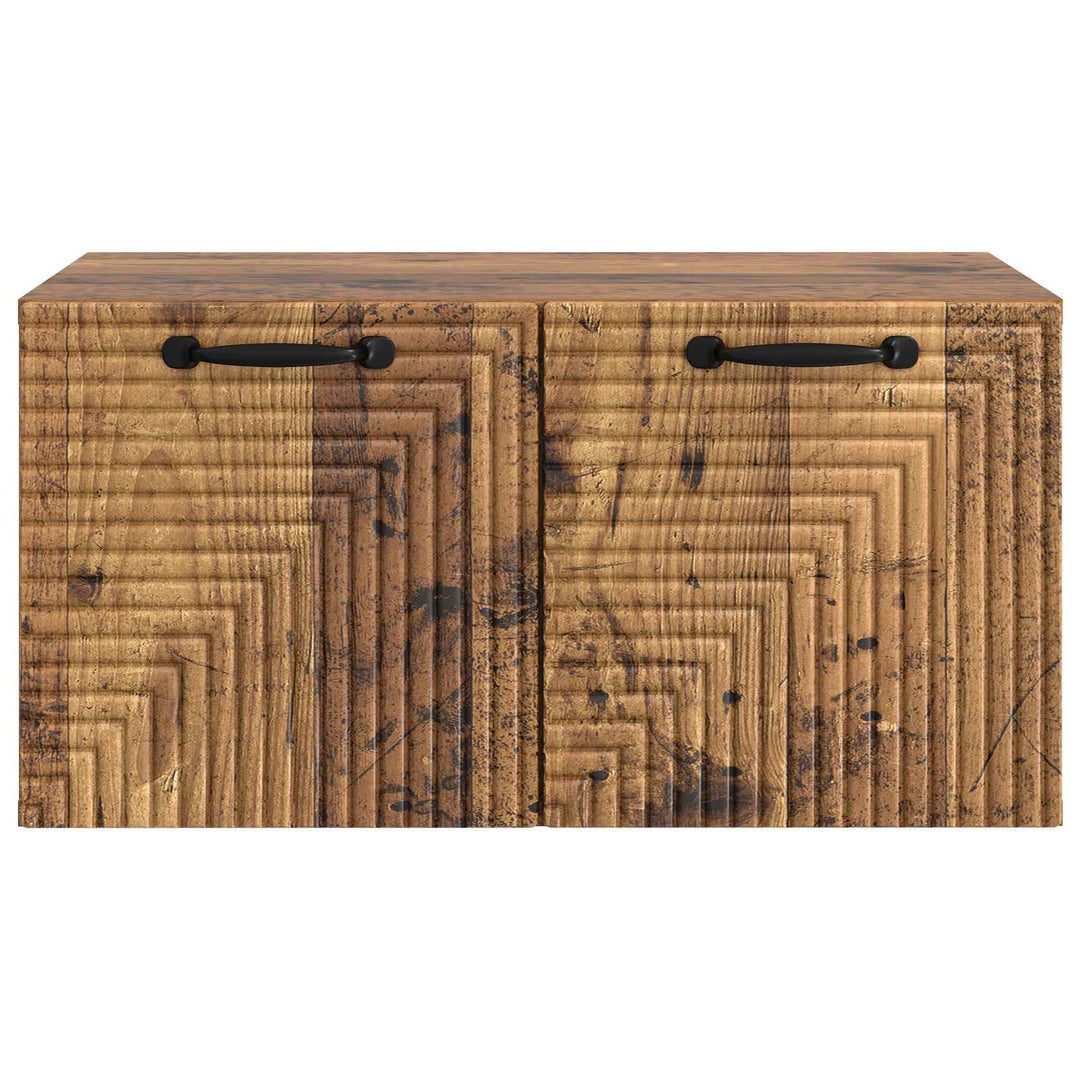 Væghængt TV-skab Gammelt træ 59,5 x 41 x 30 cm Konstrueret træ