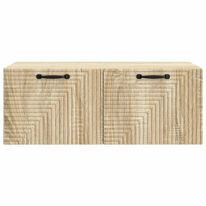 Væghængt TV-skab Sonoma-eg 78,5 x 41 x 30 cm Konstrueret træ