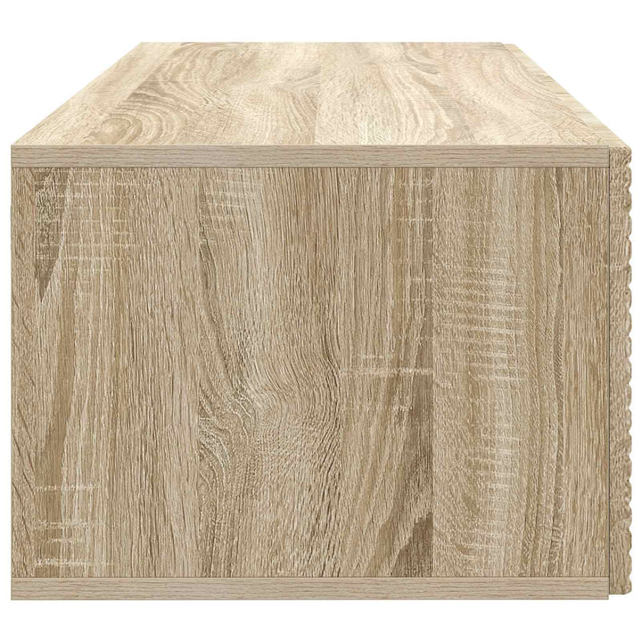Væghængt TV-skab Sonoma-eg 78,5 x 41 x 30 cm Konstrueret træ