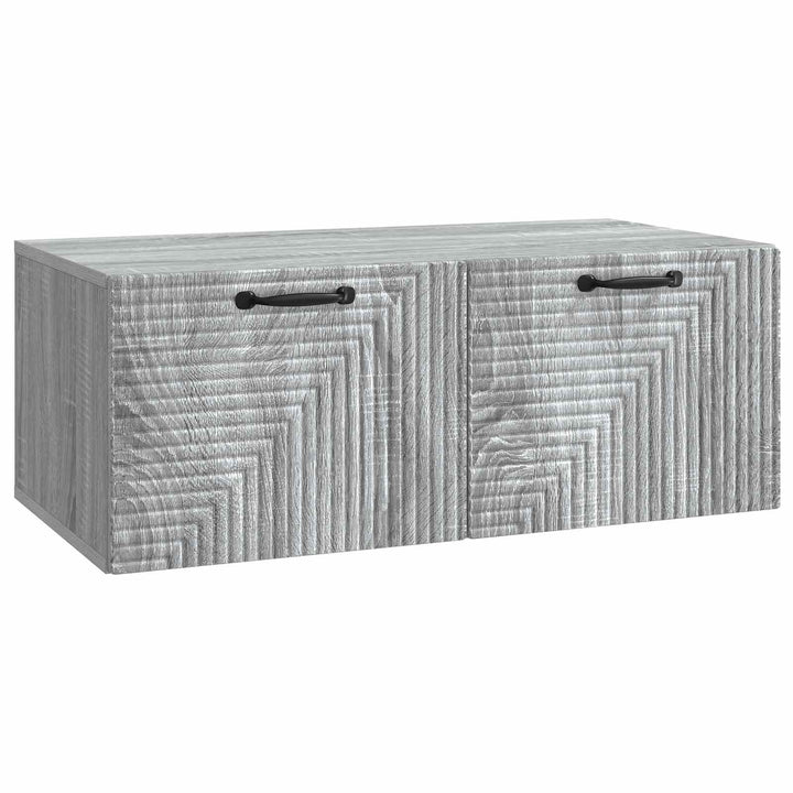 Væghængt TV-skab Vægmonteret Grå sonoma-eg 78,5 x 41 x 30 cm