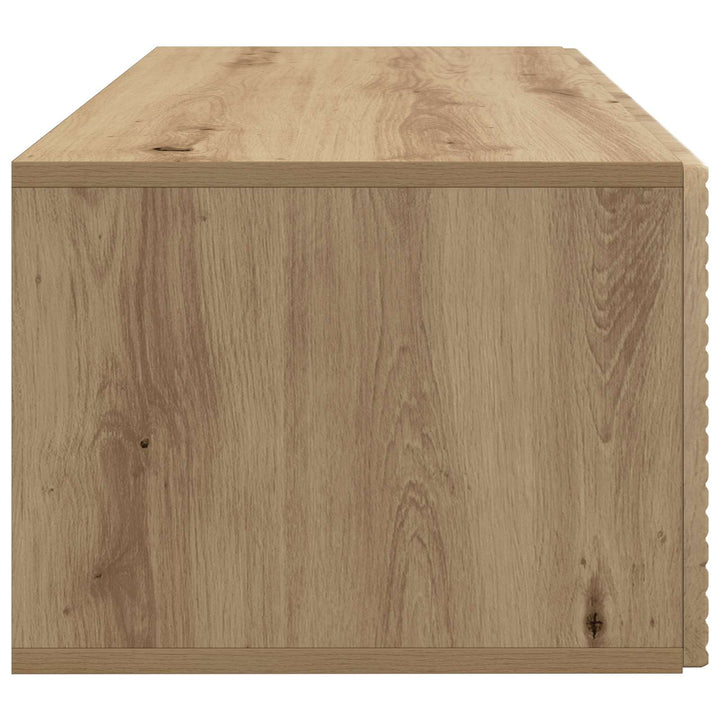 Væghængt TV-skab 78,5 x 41 x 30 cm Artisan-eg Konstrueret træ