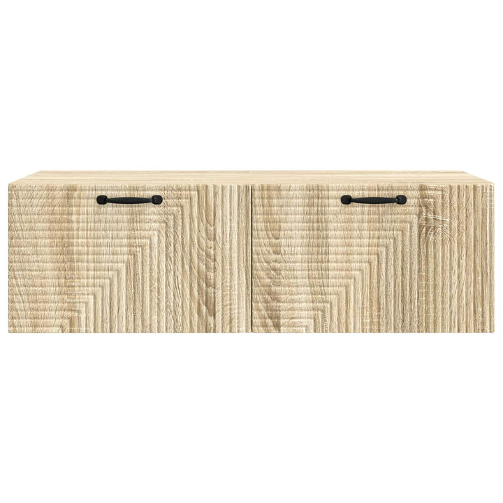 Væghængt TV-skab Sonoma-eg 98 x 41 x 30 cm Konstrueret træ