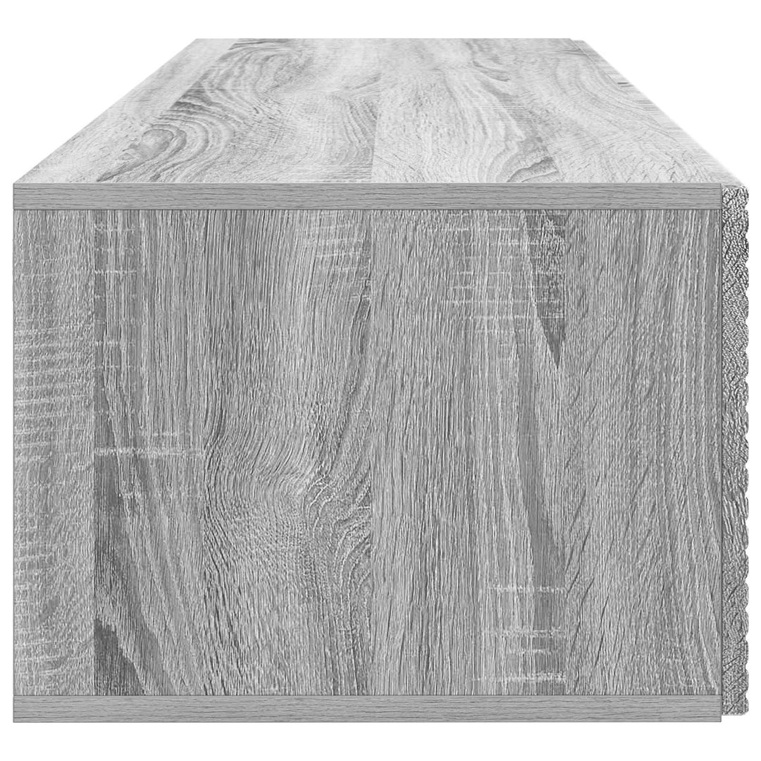 Væghængt TV-skab Grå sonoma-eg 98 x 41 x 30 cm Konstrueret træ
