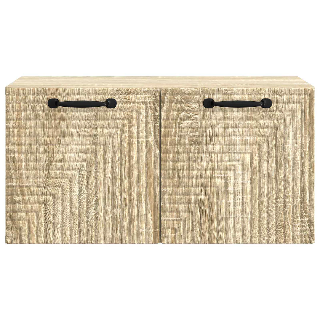 Væghængt TV-skab Sonoma-eg 59,5 x 31 x 30 cm Konstrueret træ