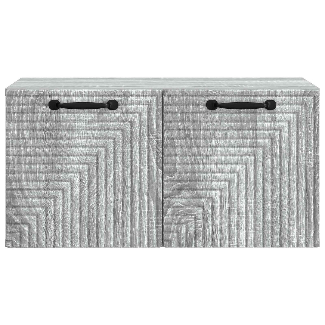 Væghængt TV-skab Vægmonteret Grå sonoma-eg 59,5 x 31 x 30 cm
