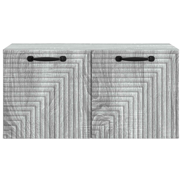 Væghængt TV-skab Vægmonteret Grå sonoma-eg 59,5 x 31 x 30 cm