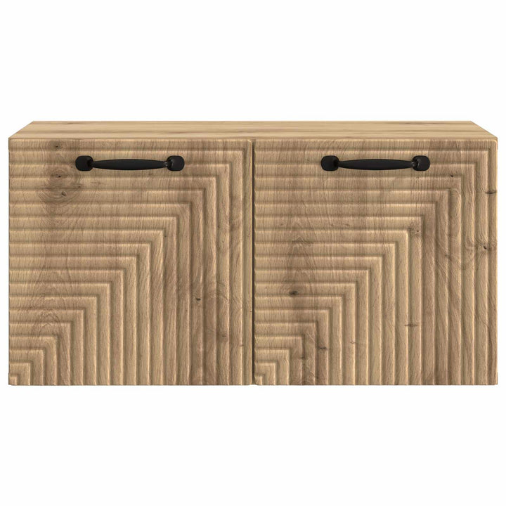 Væghængt TV-skab 59,5 x 31 x 30 cm Artisan-eg Konstrueret træ