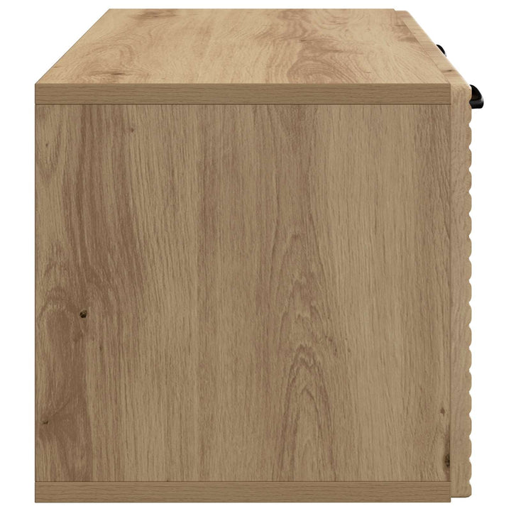 Væghængt TV-skab 59,5 x 31 x 30 cm Artisan-eg Konstrueret træ