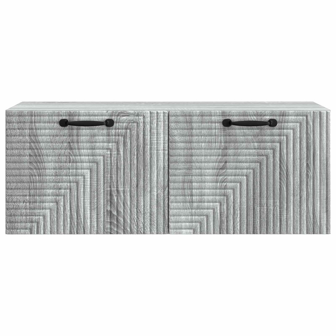 Væghængt TV-skab Vægmonteret Grå sonoma-eg 78,5 x 31 x 30 cm