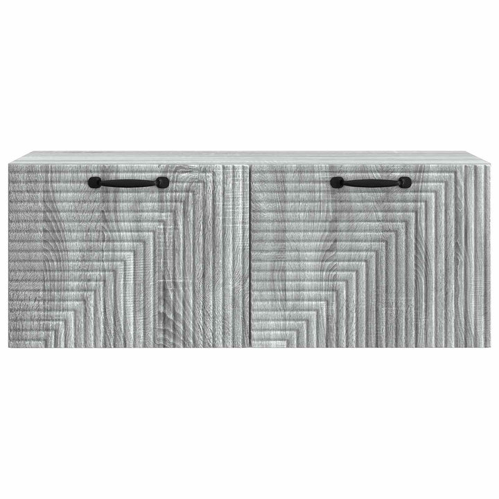 Væghængt TV-skab Vægmonteret Grå sonoma-eg 78,5 x 31 x 30 cm