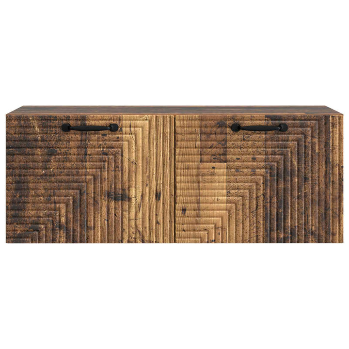 Væghængt TV-skab Gammelt træ 78,5 x 31 x 30 cm Konstrueret træ