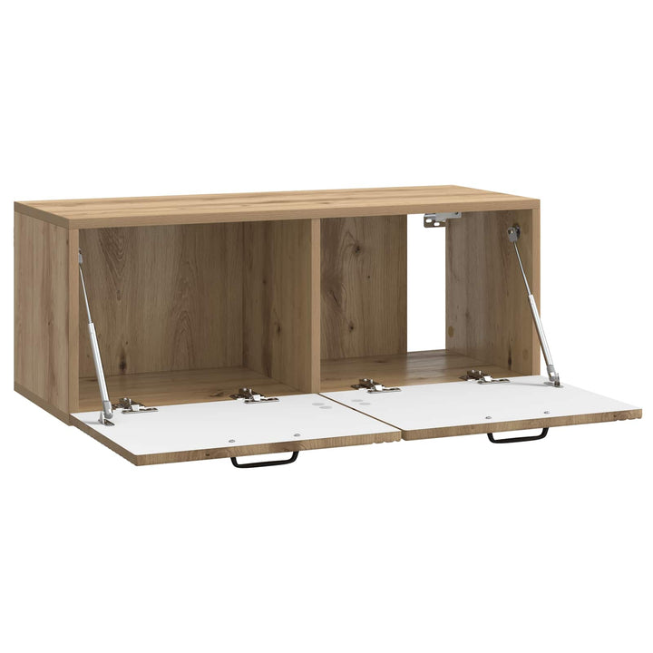 Væghængt TV-skab Artisan-eg 78,5 x 31 x 30 cm Konstrueret træ