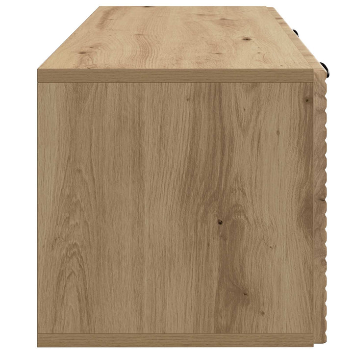 Væghængt TV-skab Artisan-eg 78,5 x 31 x 30 cm Konstrueret træ