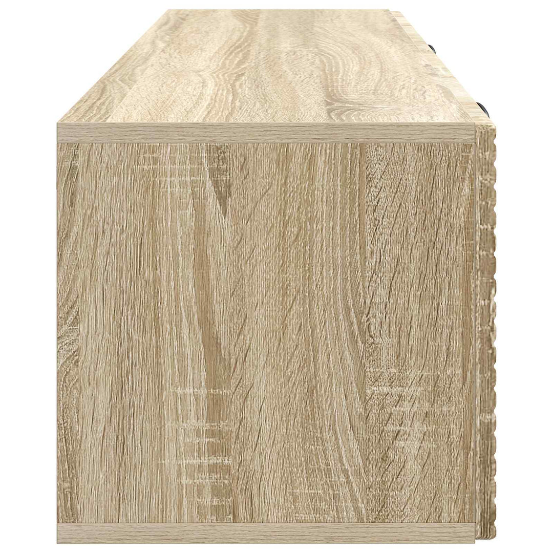 Væghængt TV-skab Sonoma-eg 98 x 31 x 30 cm Konstrueret træ