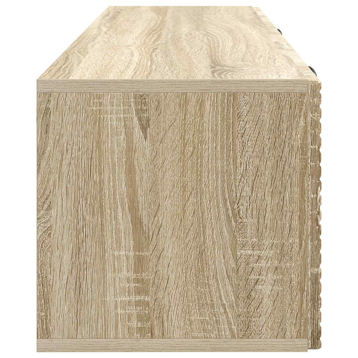Væghængt TV-skab Sonoma-eg 98 x 31 x 30 cm Konstrueret træ
