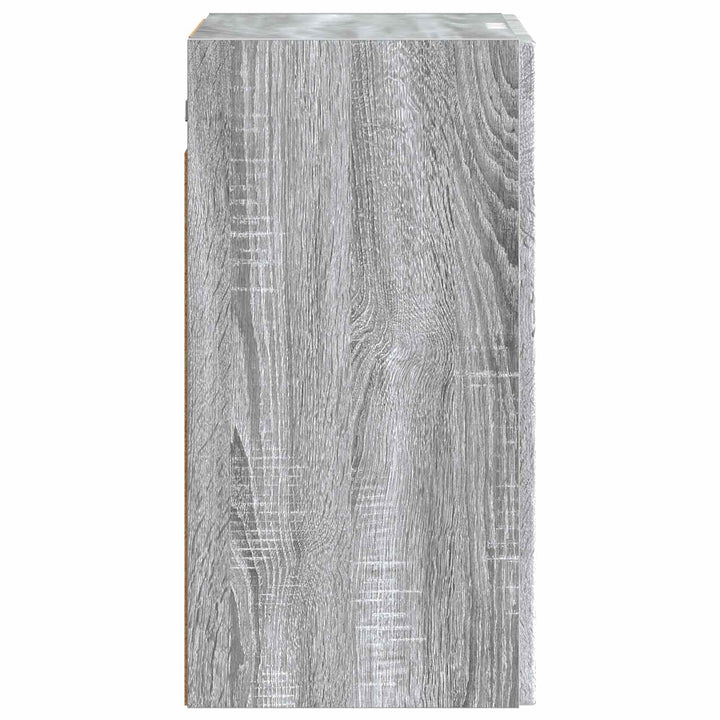 Vægmonteret skab 59 x 31 x 60 cm Konstrueret træ Grå Sonoma