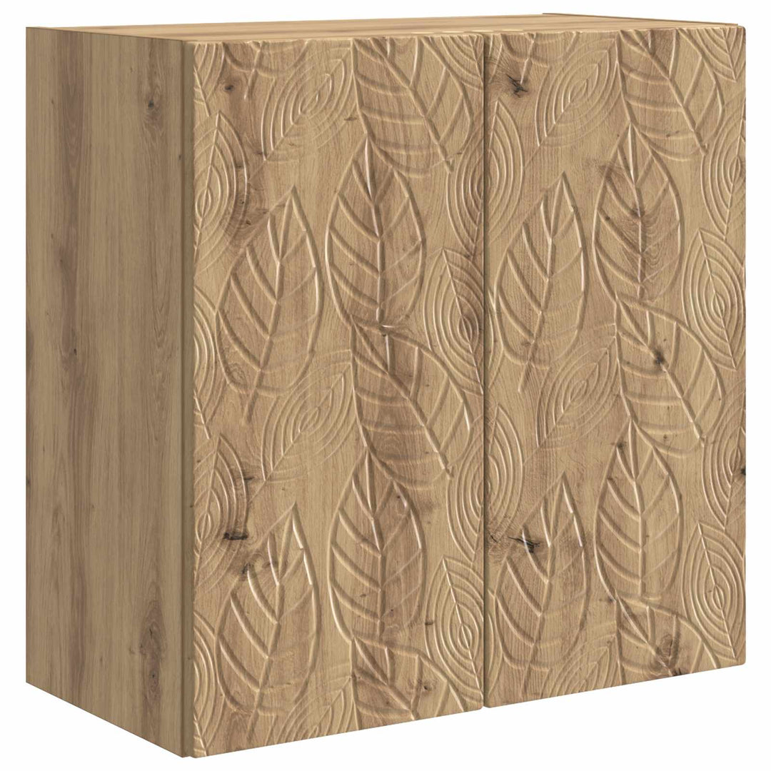 Vægmonteret skab Artisan-eg 59 x 31 x 60 cm Konstrueret træ
