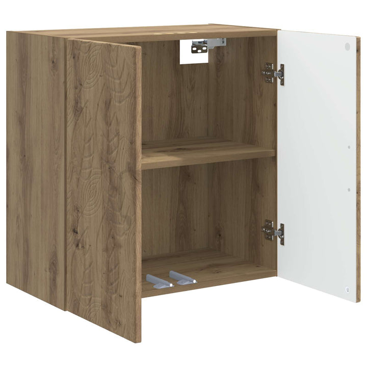 Vægmonteret skab Artisan-eg 59 x 31 x 60 cm Konstrueret træ