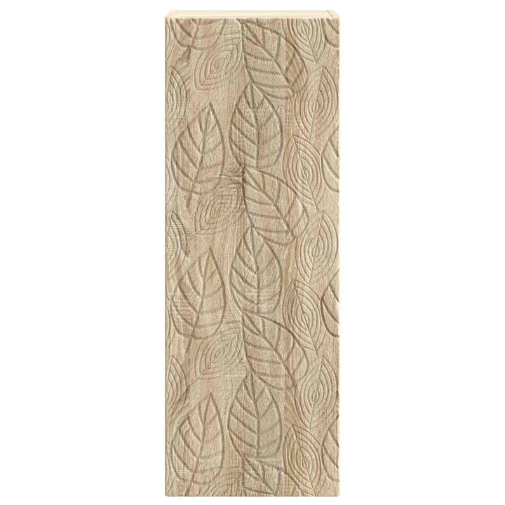 Vægmonteret skab Sonoma-eg 33 x 34,5 x 90 cm Konstrueret træ
