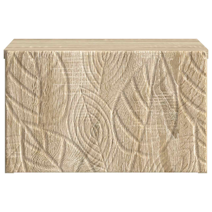 Væghængt Sideskab 2 pcs Sonoma-eg 34,5 x 33 x 20 cm