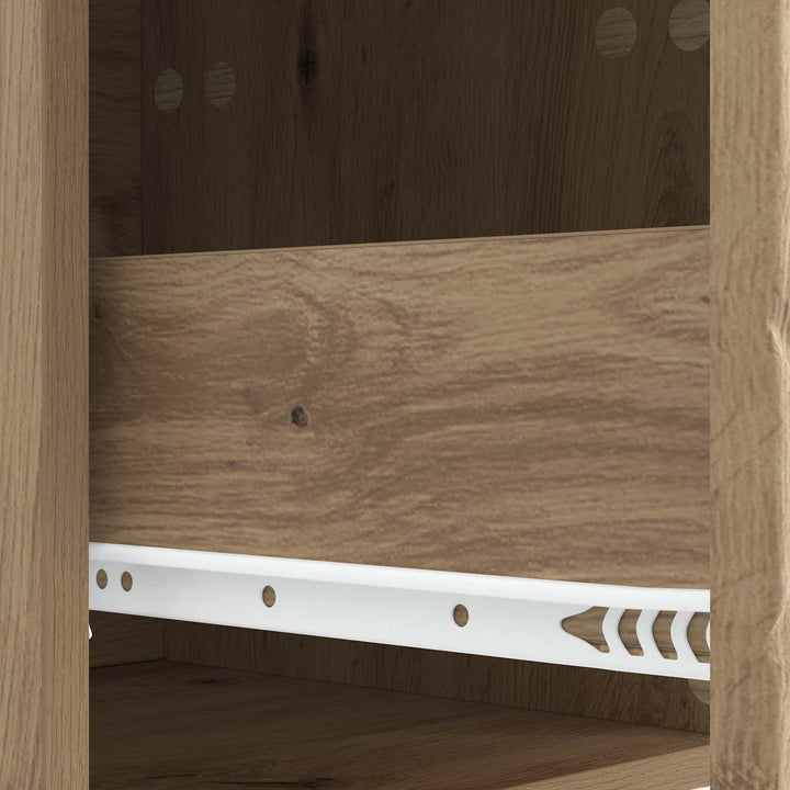 Væghængt Sideskab 2 pcs Artisan-eg 34,5 x 33 x 20 cm