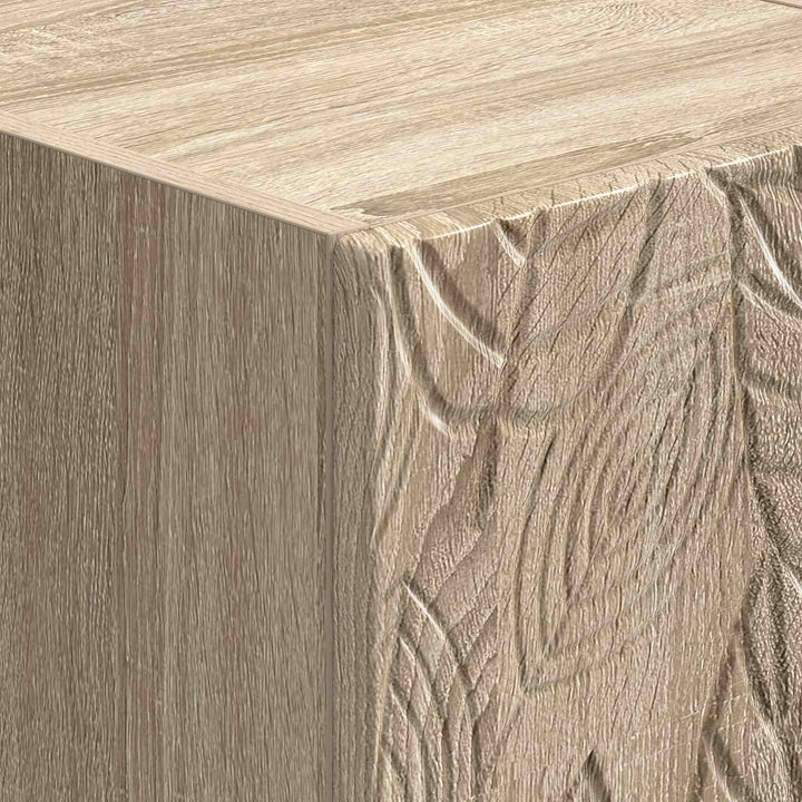 Væghængt Natbord 2 pcs Sonoma-eg 49 x 34,5 x 20 cm