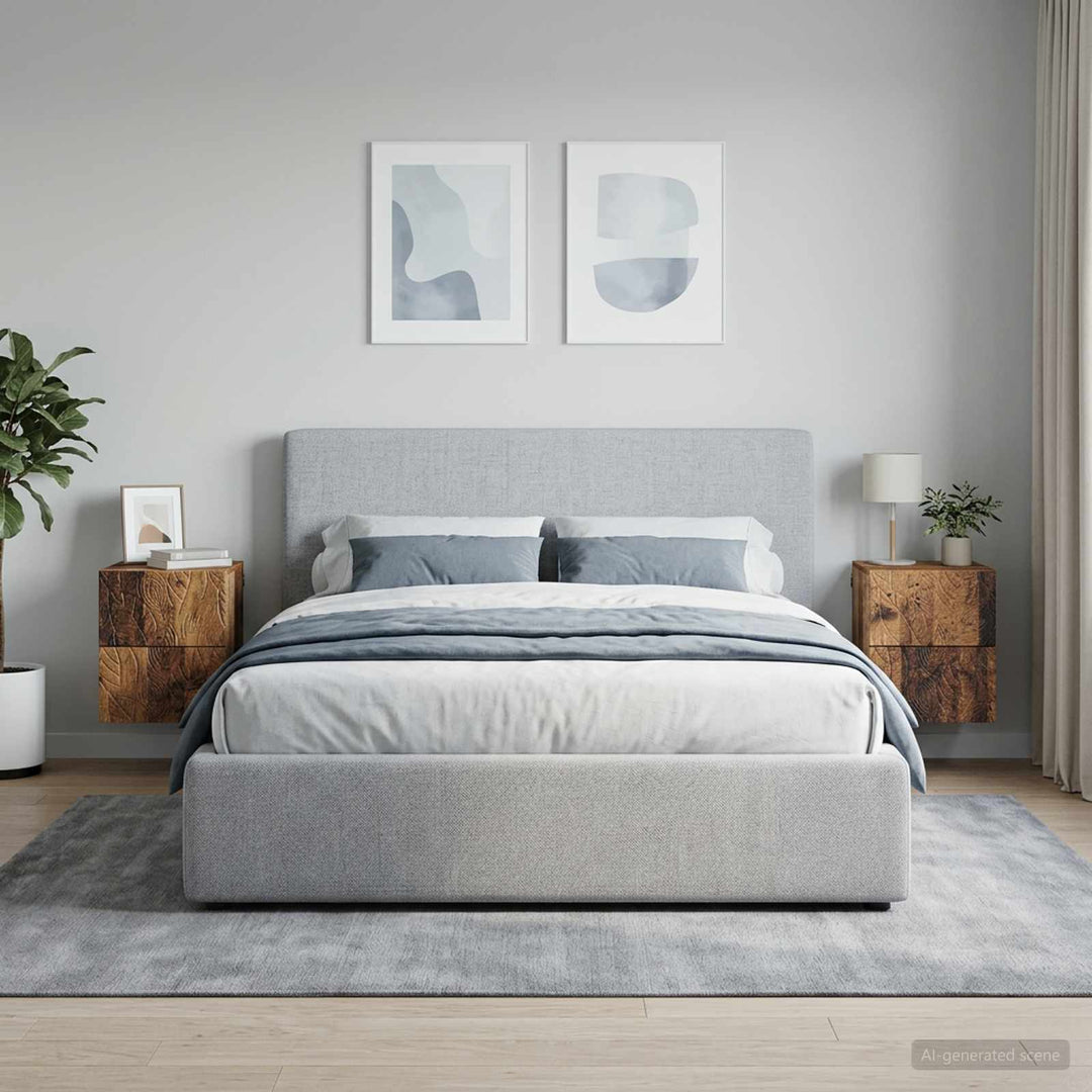 Væghængt Natbord 2 pcs Gammelt træ 34,5 x 33 x 40 cm