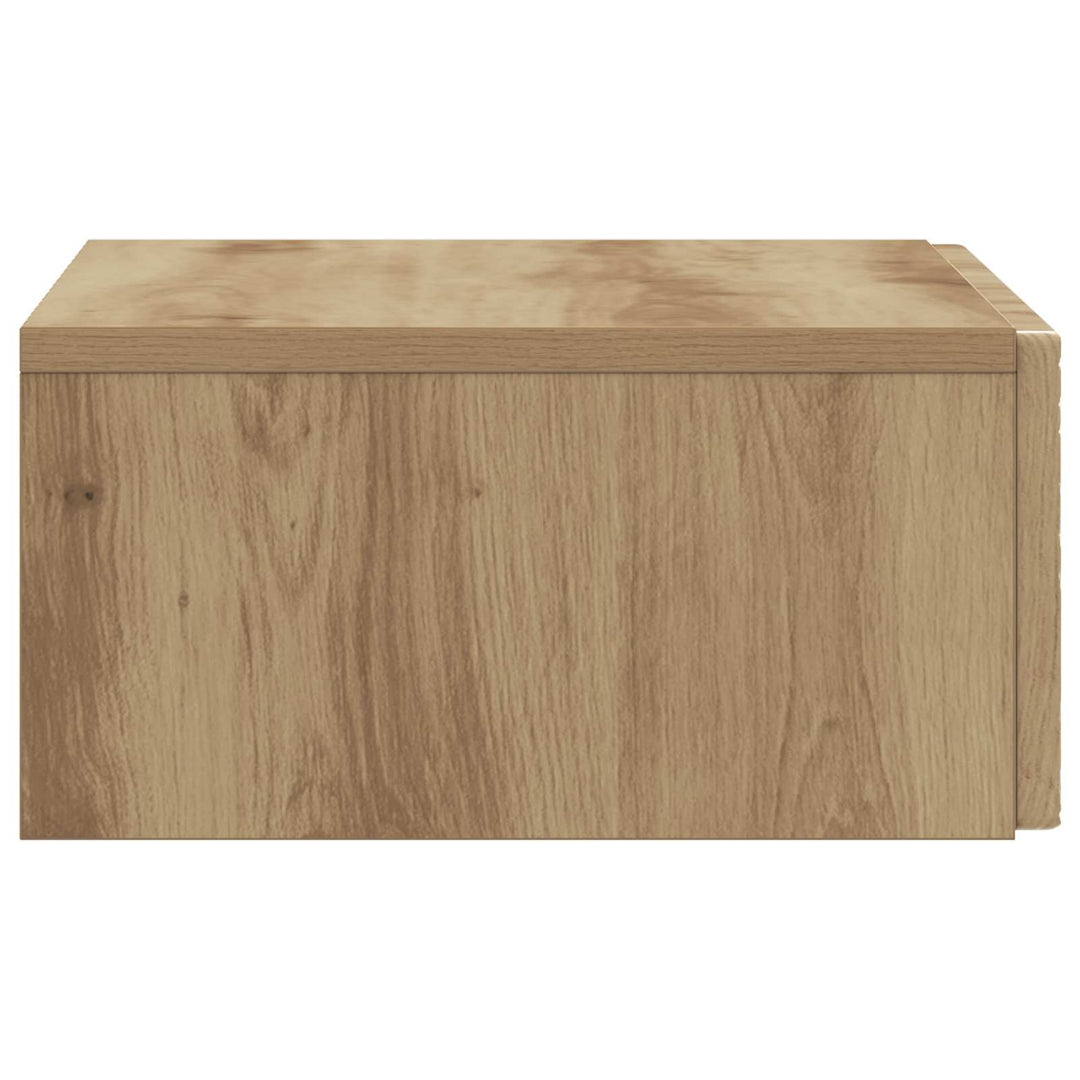 Væghængt Sideskab Artisan-eg 59 x 34,5 x 17 cm Konstrueret træ